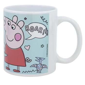 Stor tasse à sublimation en céramique 325 ml peppa pig 2