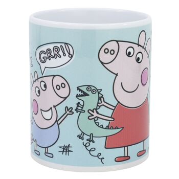 Stor tasse à sublimation en céramique 325 ml peppa pig 3