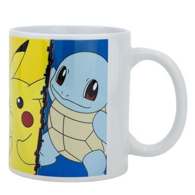 Stor Sublimationskeramikbecher 325 ml Pokemon verschiedene Charaktere Design 1