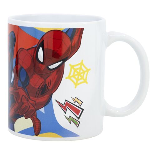 Stor taza ceramica sublimacion 325 ml spiderman design 1