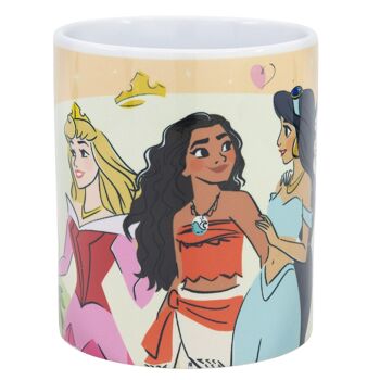 Stor mug sublimation céramique 325 ml princesses 3