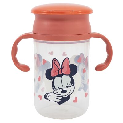 Stor Tumbler 360 Training 395 ml Minnie Mouse Herz voll