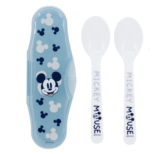 Stor estuche toddler 2 cucharas pp mickey mouse full of smiles