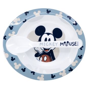 Stor set micro enfant 2 pcs (bol et cuillère) mickey mouse plein de sourires 2