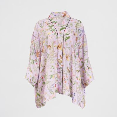 Kimono corto lila Meadow Creature