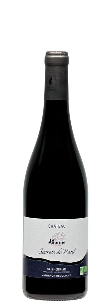 Vin Rouge Bio AOP Saint-Chinian "SECRETS DE PAUL"