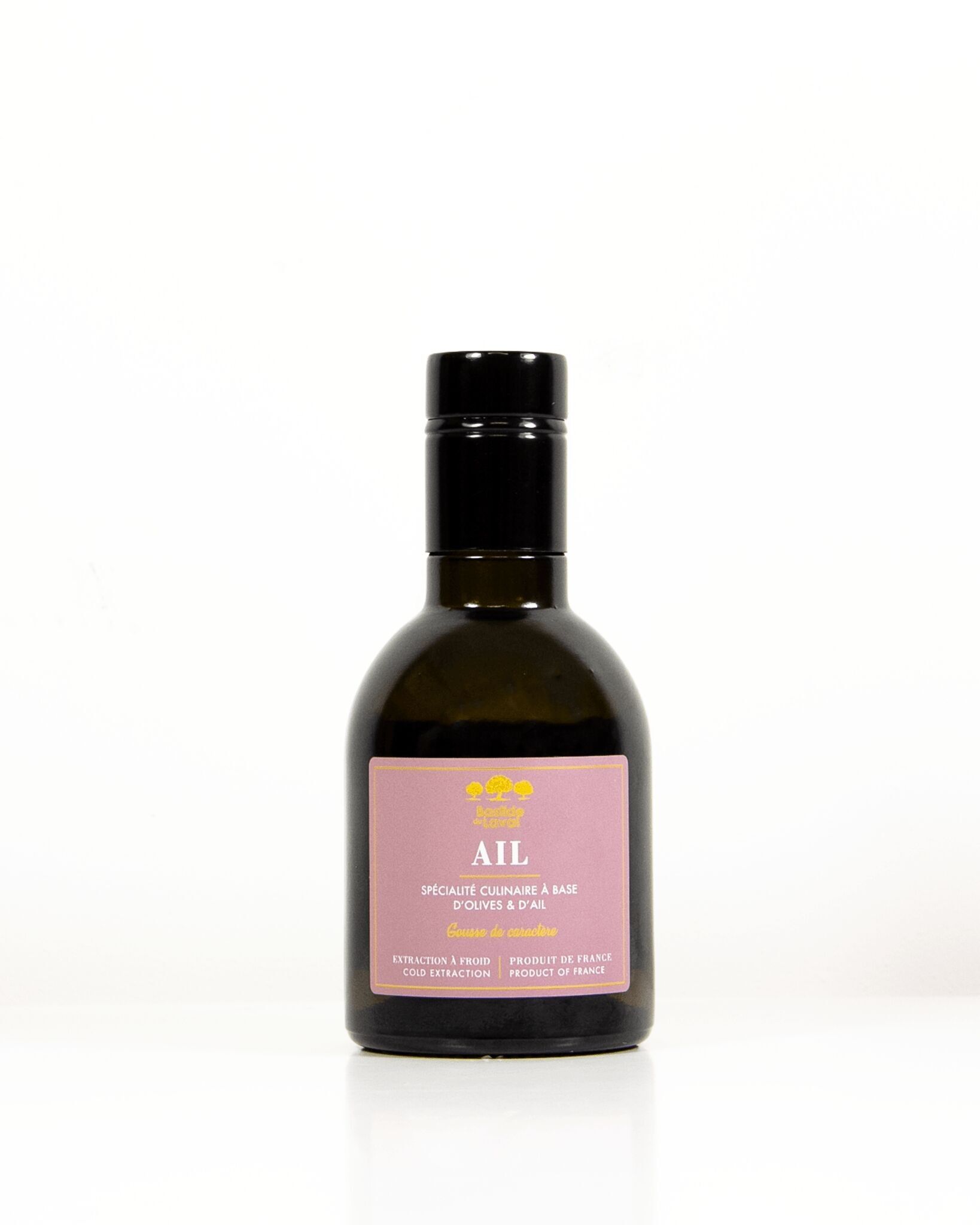 Olio d'oliva all'aglio - bottiglia da 25cl