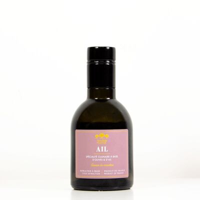 Aceite de oliva con ajo - botella 25cl