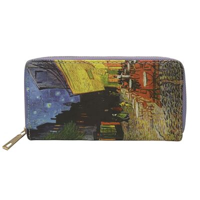Van Gogh Terrasse bei Nacht Druck - Geldbörse