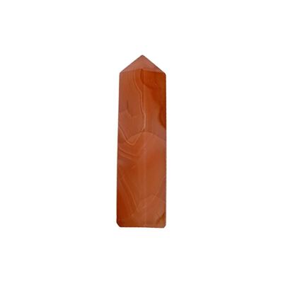 Roter Karneol-Bleistiftkristall, 20-30mm