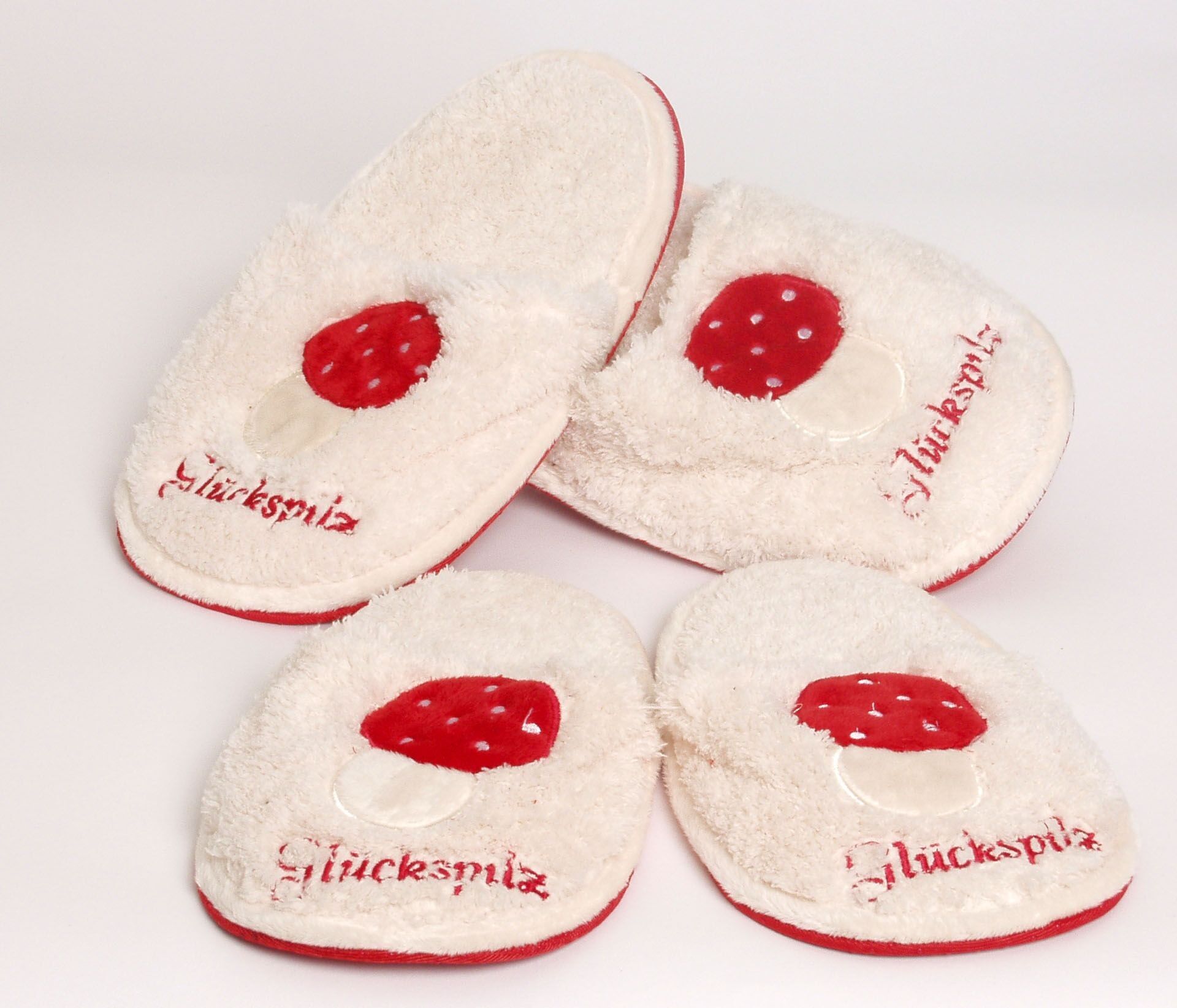 Hausschuh Fliegenpilz inwolino Gr 36-38