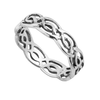 Bellissimo anello celtico in argento 925