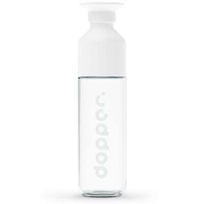 Botella de agua de vidrio Dopper 400ml