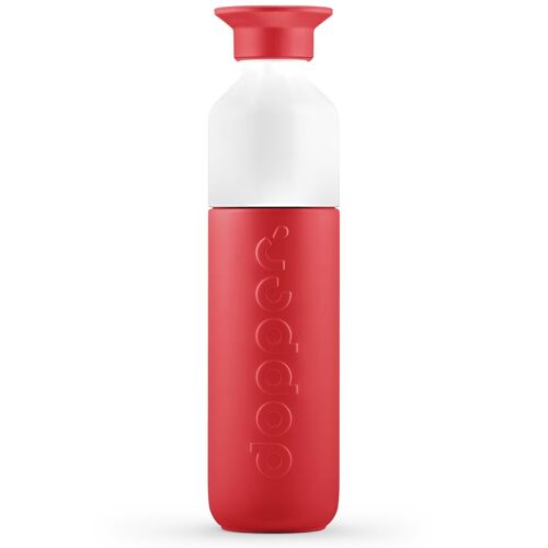 Dopper Insulated Thermos Bottle Deep Coral 350ml