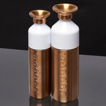 Bouteille d'eau en acier Dopper édition limitée bronze 800 ml 6