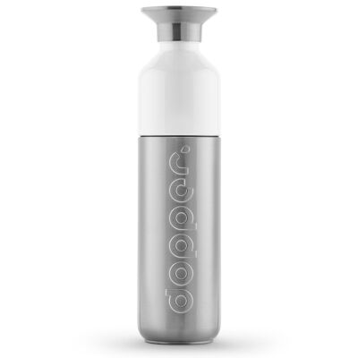 Botella de agua Dopper Steel Edición Limitada Plata 490ml