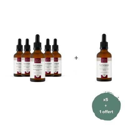 Set of 5 + 1 free - Natural Carapate Oil - 50ml