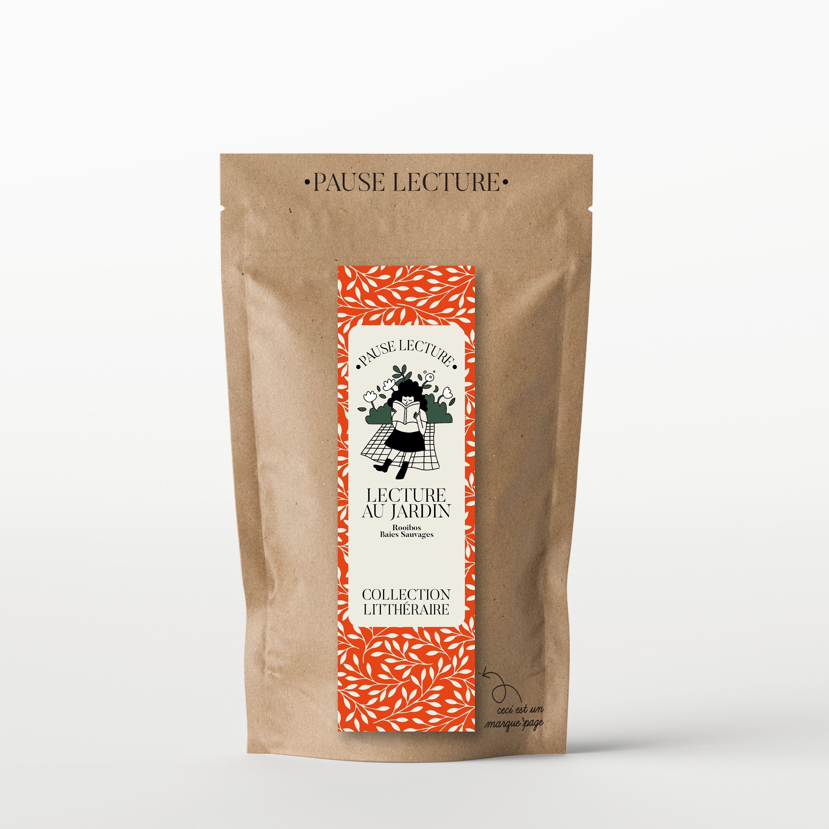PAUSE LECTURE AU JARDIN ROOIBOS SAVEUR BAIES SAUVAGES (A BOIRE GLACÉ OU CHAUD)