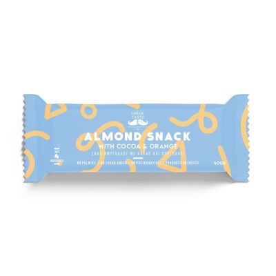 Almond Snack with Cocoa & Orange – myGreekTaste – 40gr