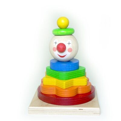 Stapelturm Clown