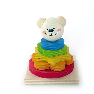 Stacking tower bear Timi