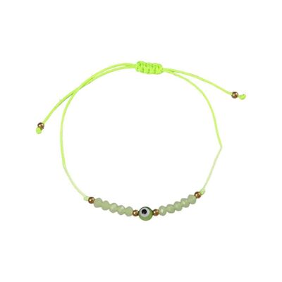 Evil Eye Artificial Bracelet - Green