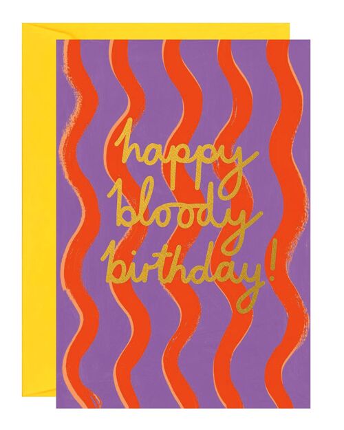 O-C0080 Happy Bloody Birthday