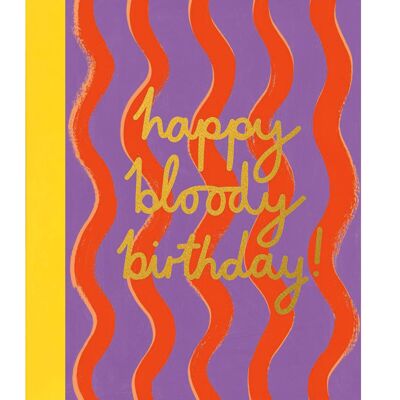 O-C0080 Happy Bloody Birthday