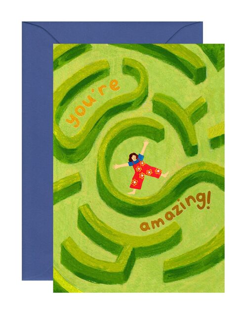 O-C0072 You're Amazing card