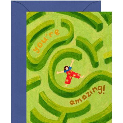 O-C0072 You're Amazing card