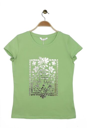 T-shirt coton Look for luck 7