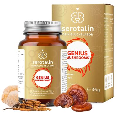 serotalin® GENIUS MUSHROOMS capsules
