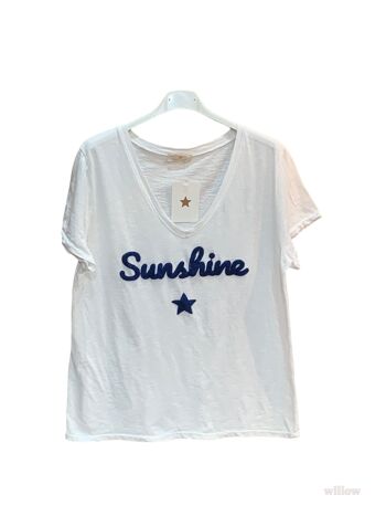 T-shirt Sunshine brodé 2