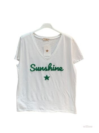 T-shirt Sunshine brodé 9