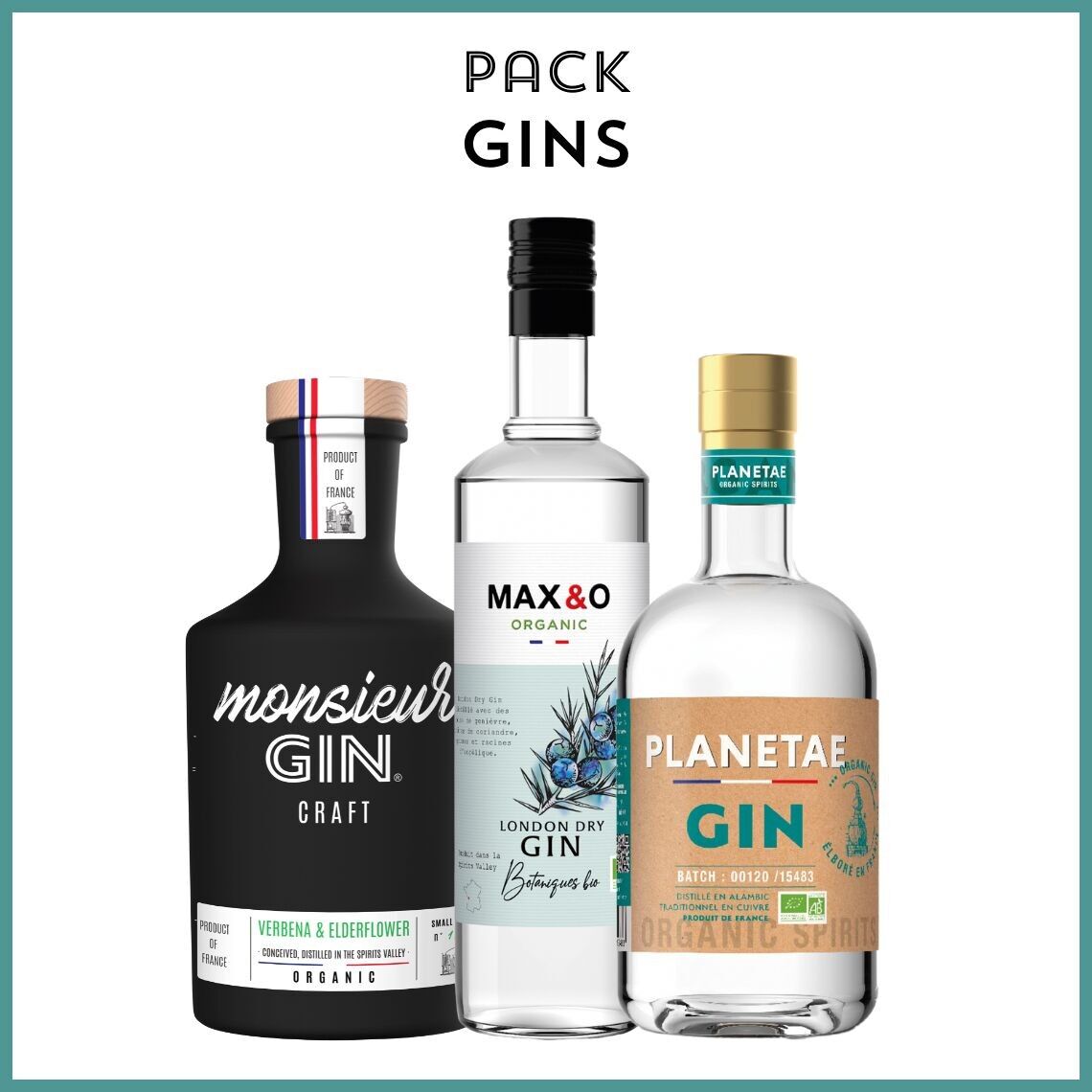 ORGANIC Gins Pack