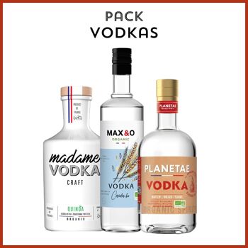 Pack Vodkas BIO 1