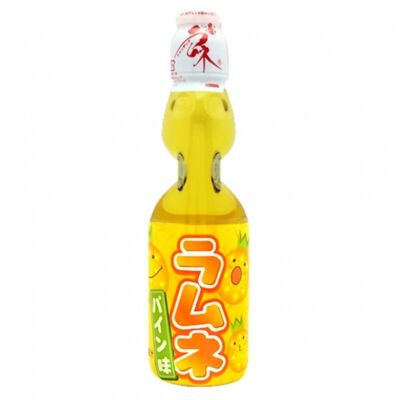 Limonata giapponese Ramune - ANANAS 200ml (HATAKOSEN)