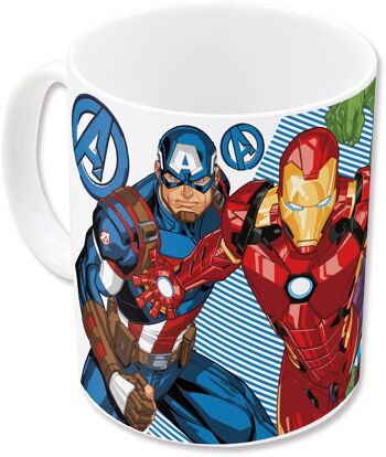 Stor tasse en céramique sublimation 325 ml groupe avengers bleu let go 2