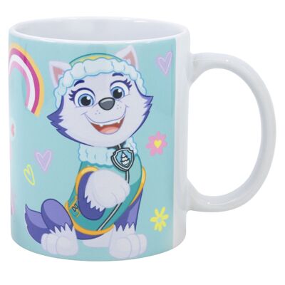 Stor taza ceramica sublimacion 325 ml paw patrol girl butterfly beats