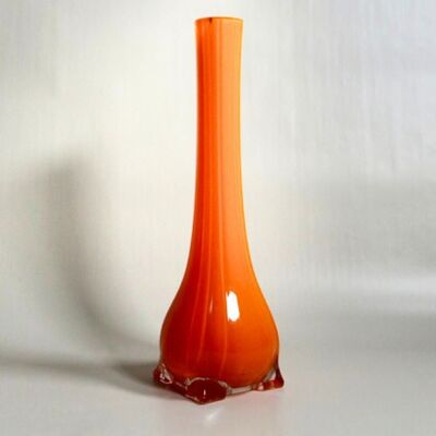 Vase orange inspiration Murano