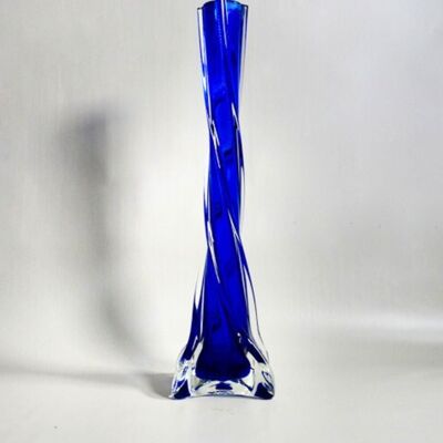 Vase Bleu inspiration Murano II