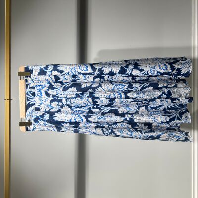 Viscose silk printed long skirt - CK08232
