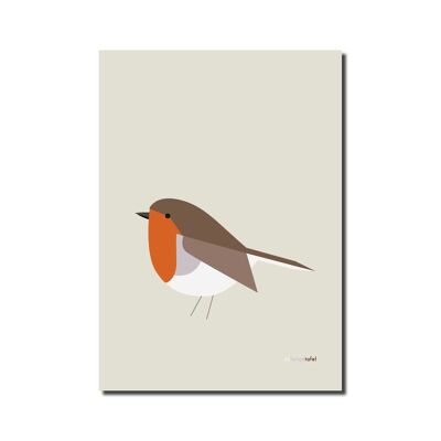 Print Robin A4