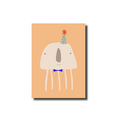 Postcard Squid