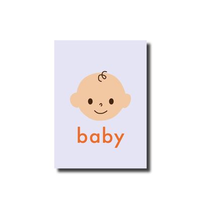 Carte postale Bébé
