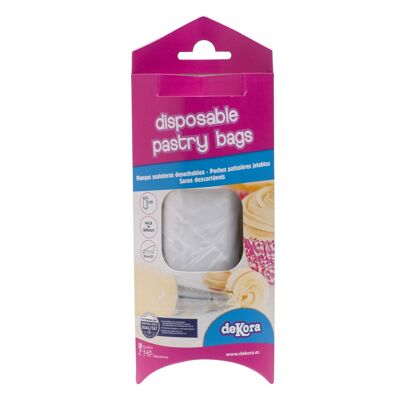 DISPOSABLE SLEEVES 30CM-75 MICRONS IN BLISTER