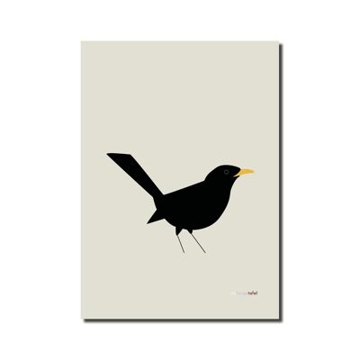 Print Blackbird A4