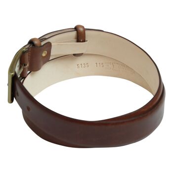 Ceinture en cuir - marron 3