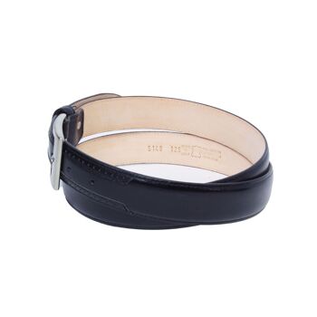 Ceinture cuir hauteur 35 mm - noir 5148 7