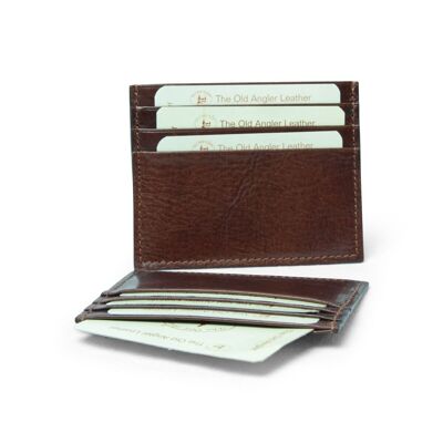 Leather credit card holder with RFID